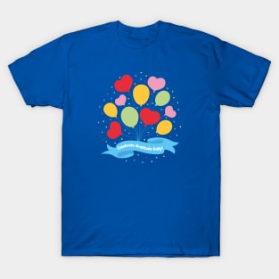 Celebrate Gratitude Daily! | Blue T-Shirt